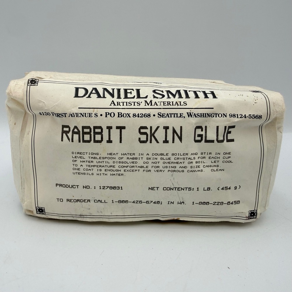 Daniel Smith Rabbit Skin Glue 1 lb Crystals Canvas Sizing 1278031
